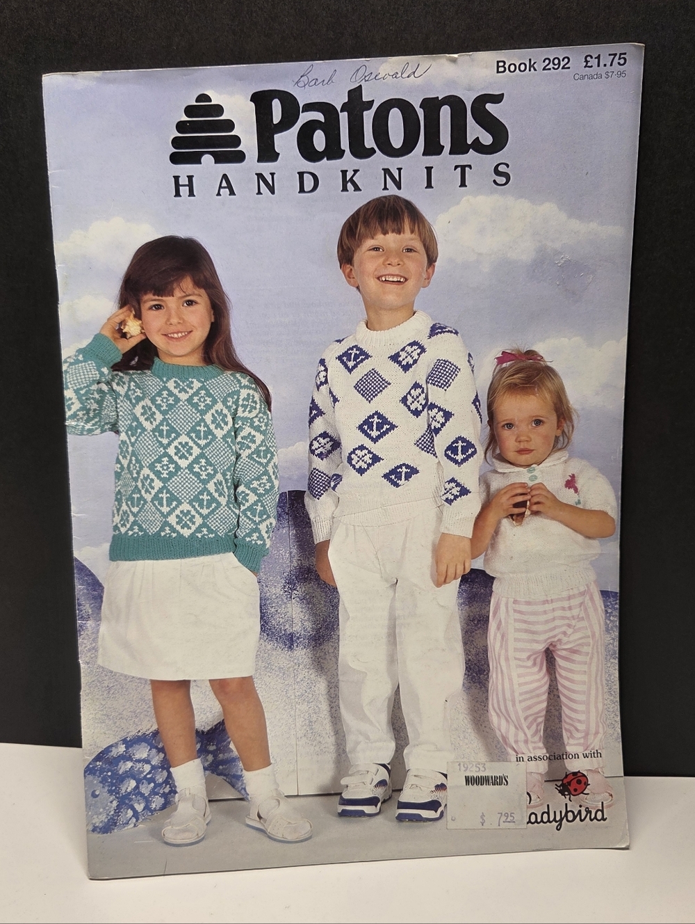 Patons #292 Vintage Knitting Pattern Book Boys And Girls Clothing & Accessories